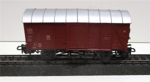 Spur H0 Märklin 4411 Gedeckter Güterwagen Schlusslicht (ungeprüft) o.OVP (1994L)