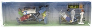 Spur H0 Faller 153003 Figuren Kirmesbesucher OVP (6423L)