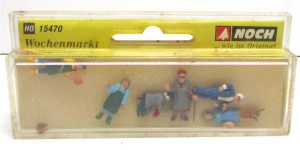 Spur H0 Noch 15470 Figuren Wochenmarkt OVP (6425L)