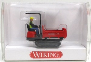 Wiking 1/87 669 01 28 Neuson Track Dumper rot - OVP (Spur H0)(85-30)