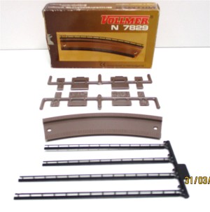 Vollmer N 7829 Bausatz Brückenpackung gebogen 1 Stück - OVP (805L)