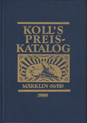 Kolls Preiskatalog - 1989 gebunden Leinen  (L63)
