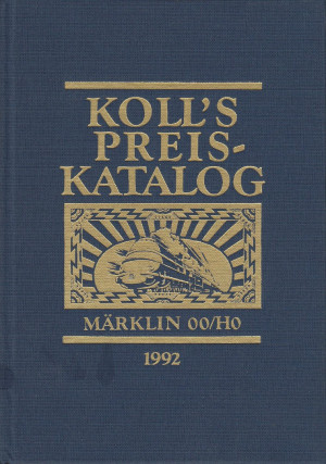 Kolls Preiskatalog - 1992 gebunden Leinen (L57)