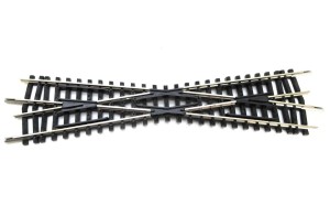 Minitrix N 14973 Kreuzung 15° 129,8mm  (Z107-2k)