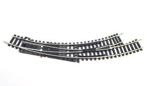 Minitrix N 14956 Bogenweiche R1/R2 Aussenbogen 42° links (Z34-6)