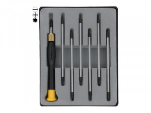 Schönwitz 12470 Torx Kreuzschlitz Schlitz Schraubendreher Umsteckset - NEU