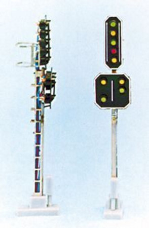 Schneider H0 2208 LED SBB  Hauptsignal mit Vorsignal - Fertigmodell