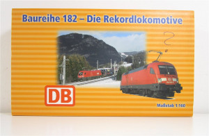 Spur N Weltbild Reisen auf Schienen "Baureihe 182" Rekordlokomotive OVP (5155C)