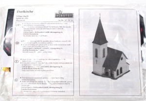 Plastoy Faller H0 Plastoy Dorfkirche ungeöffnet - OVP - (1094C)