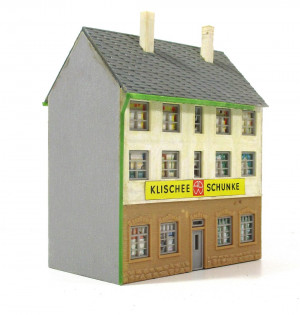 Spur H0 Fertigmodell Stadthaus Altstadt Klischee-Schunke (H0-0935D)