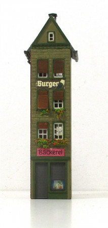 Spur H0 Fertigmodell Faller Altstadthaus Bäckerei (H0-1025D)