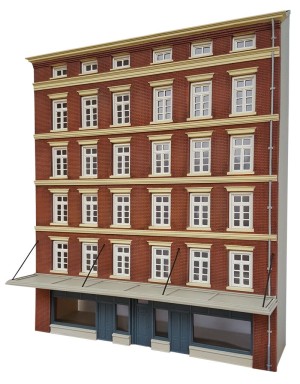 Alsacast H0 8710.203 Bausatz Fassade Einkaufsstraße III - OVP NEU