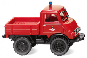 Wiking 1/87 036804 Feuerwehr - Unimog U 401 mit Pritsche - OVP NEU