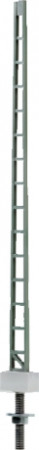 Sommerfeldt 611 0 Gitter-Streckenmast ohne Ausleger, aus Metall, lackiert (VE=1) - OVP NEU
