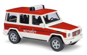 Busch H0 1/87 51411 Mercedes-Benz G-Klasse Notarzt - NEU