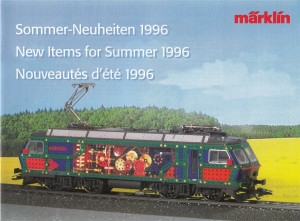 Märklin Katalog Ausgabe Sommer-Neuheiten 1996 (Z302)