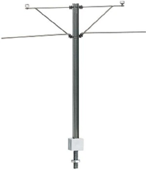 Sommerfeldt 106 H0 H-Profil-Mittelmast für Straßenbahn (VE=1) - OVP NEU