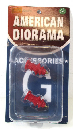 Spur G American Diorama 9205 Feuerhydranten 2 Stück OVP (Z91-10D)