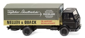 Wiking H0 1/87 043702 MB NG Pritschen-Lkw "Nellen & Quack" - OVP NEU