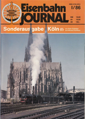 Eisenbahn Journal - Sonderausgabe Köln (I) 1986  (Z561)