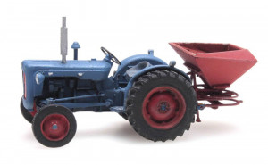 Artitec H0 387.347 Traktor Ford mit Heckstreuer-neu