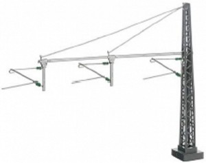 Sommerfeldt 431 N Mast mit Rohrausleger 1-3 Gleise,Bausatz (VE=1) - OVP NEU