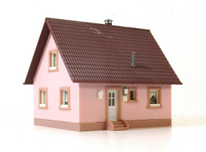Spur H0 Fertigmodell Einfamilienhaus/Siedlungshaus (0872D)