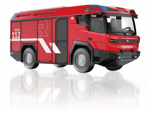 Wiking 1/43 043110 Feuerwehr - Rosenbauer RT "R-Wing Design" - OVP NEU